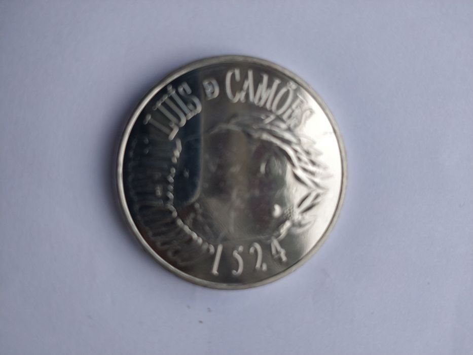 Moeda 5€ Luís de Camões 1524