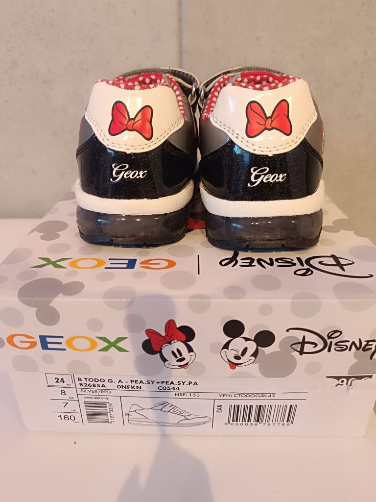 Buty dziecięce Geox Minnie Disney