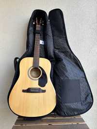 Gitara akustyczna Fender FA-125 NAT + Pokrowiec + Kapodaster