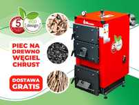 KOCIOŁ na WĘGIEL / DREWNO / CHRUST - piec, kotły 5 KLASA Unieko 11kw