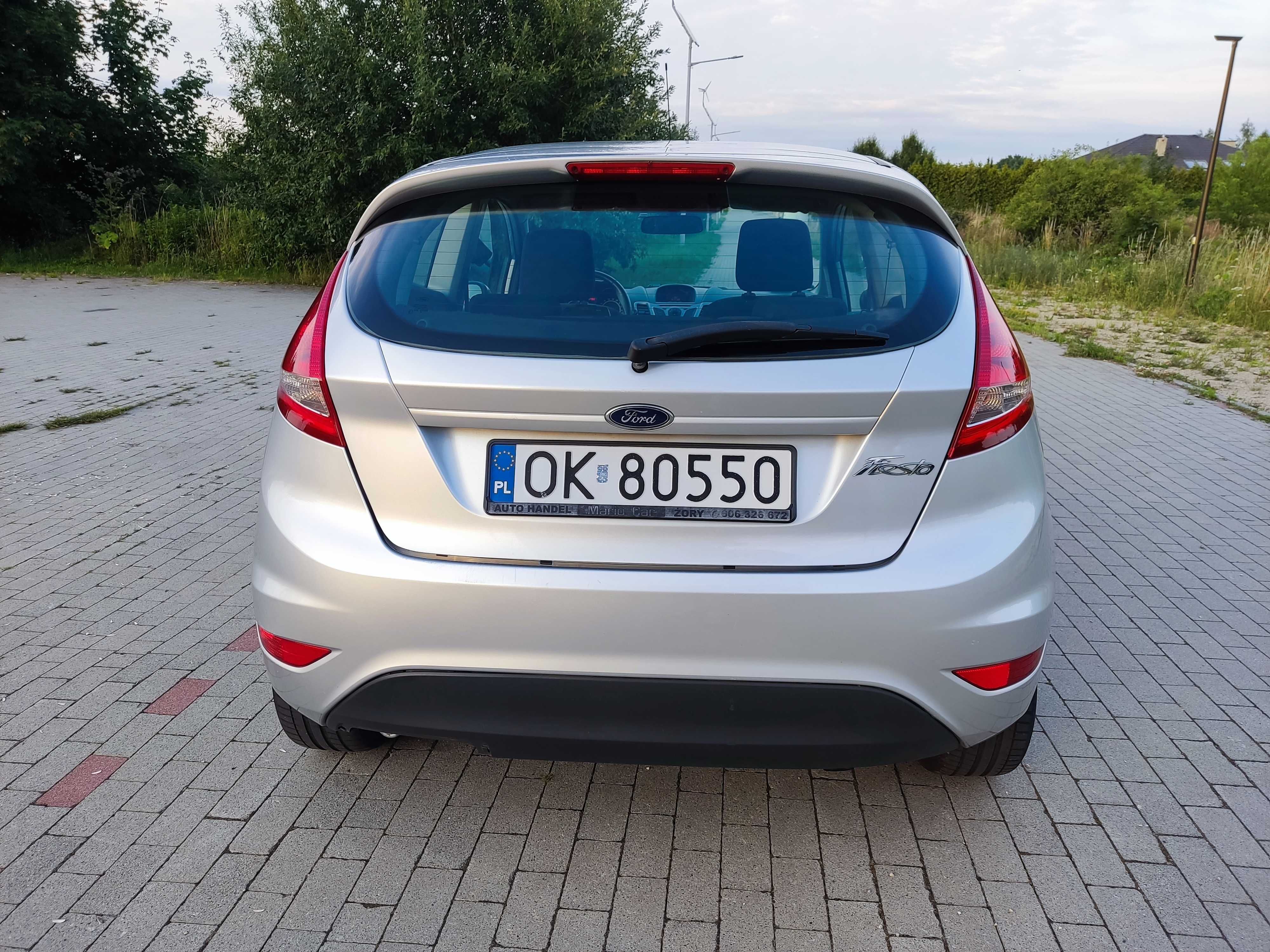 Ford Fiesta ŁADNA Z klimą NAWIGACJA1.2 ccm Benzynka Fajny Stan SUPER