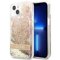 Paisley Liquid Glitter Etui do iPhone 13 Mini 5,4" - Złoty