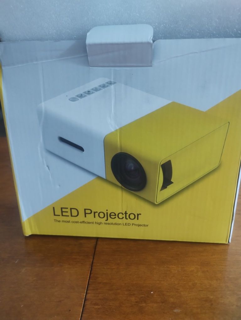 LED projektor resuolution