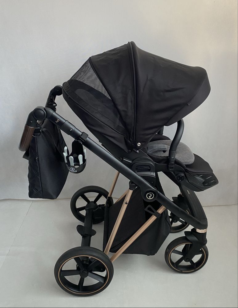 Wozek 4w1 Roan ivi 2.0 Gwara/ Cybex B2 / Baza Cybex Base One B2 isofix