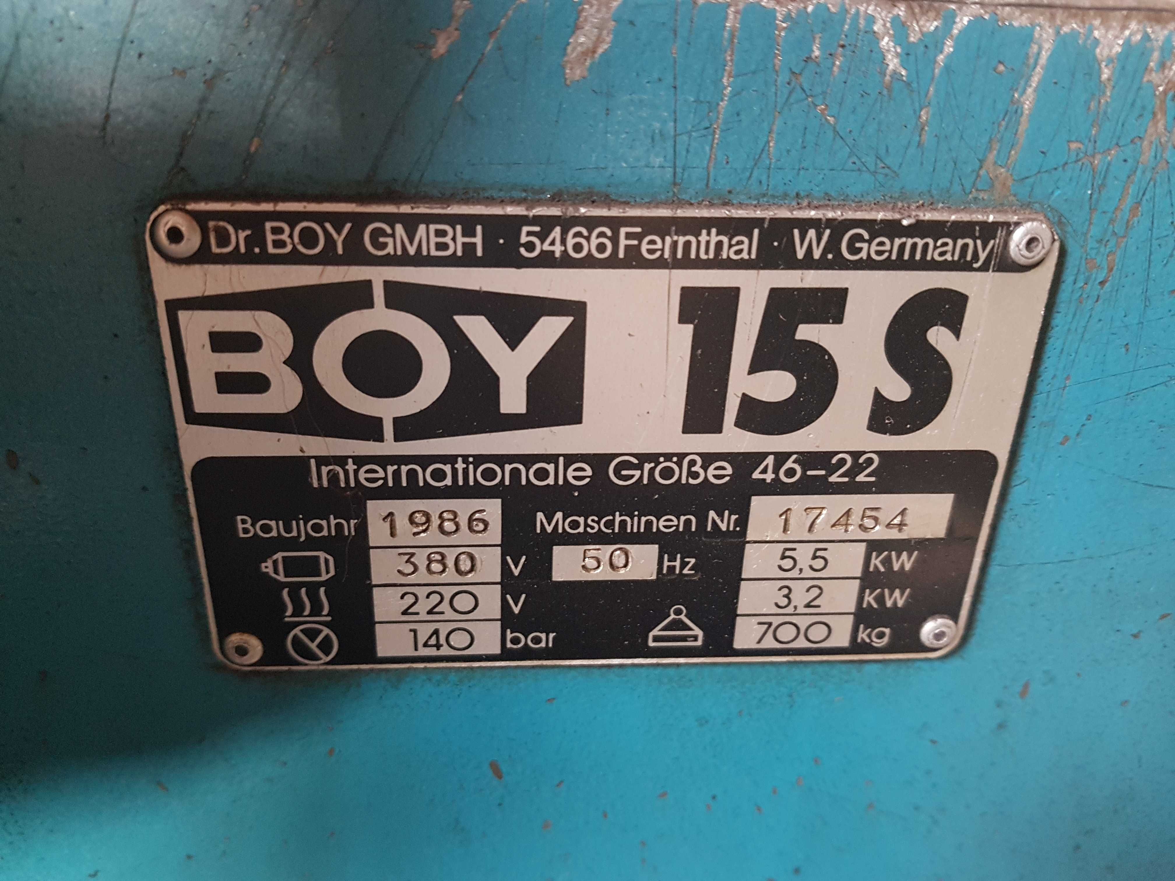 Wtryskarki BOY 15S