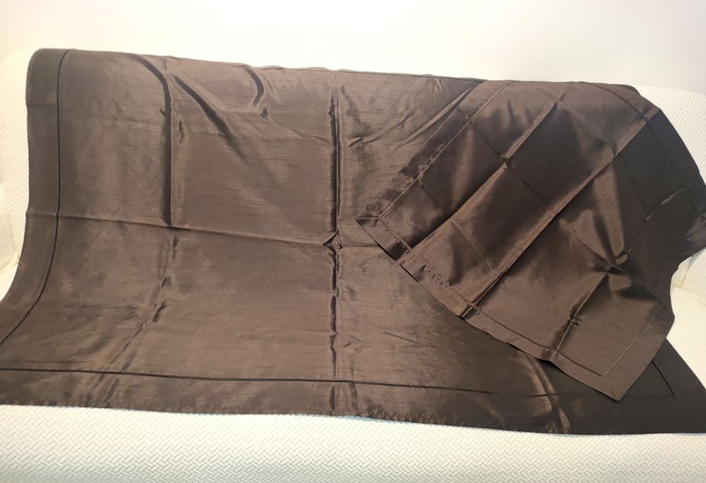 Obrus i mniejszy obrusik Home&You brąz komplet