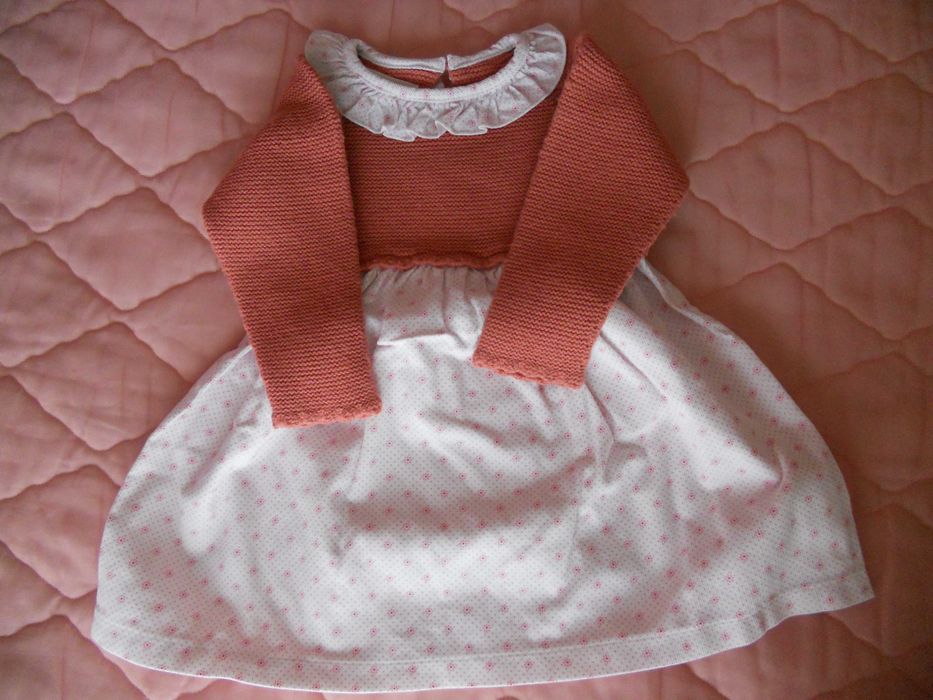 Vestidos quentinhos - 12m
