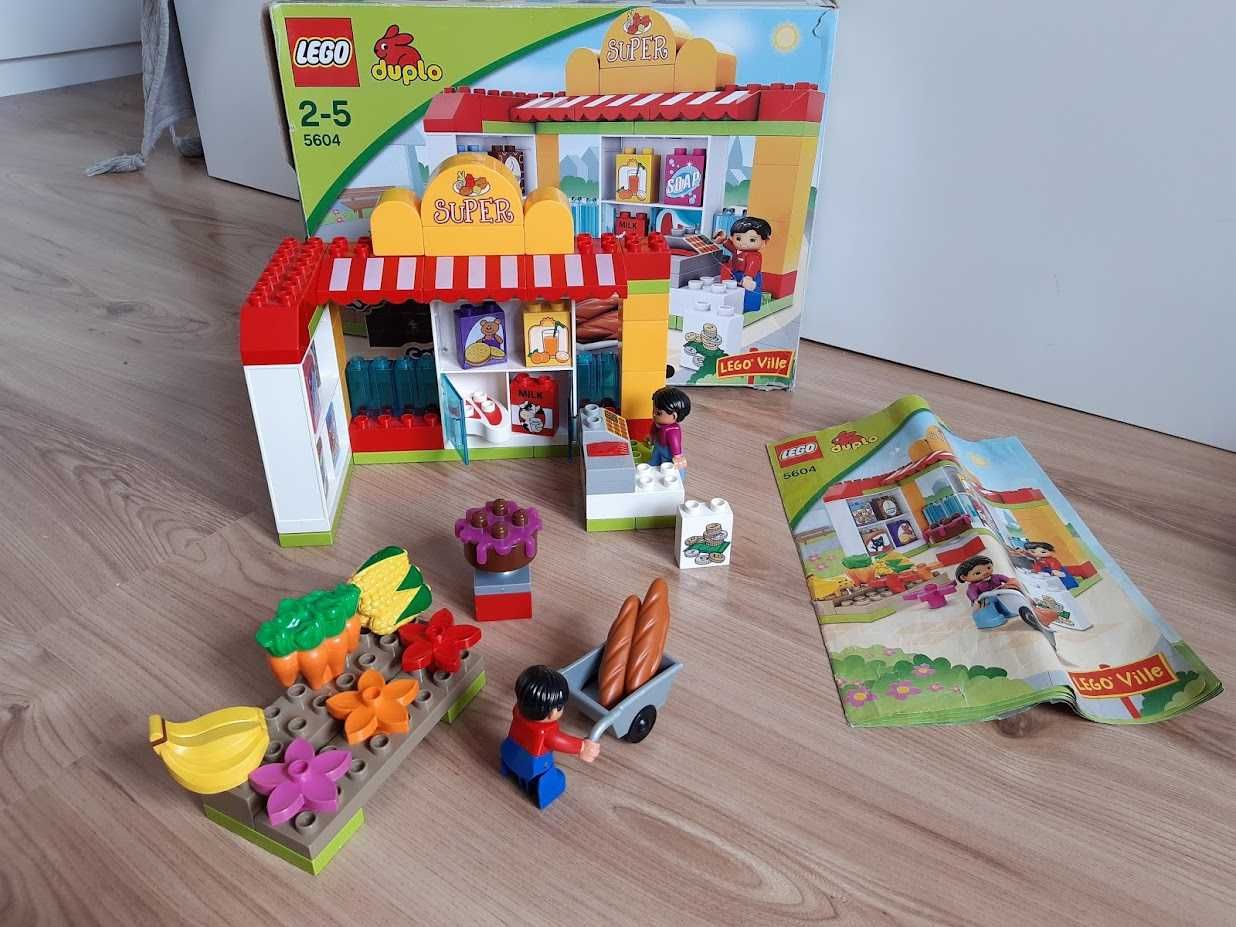 Lego Duplo 5604 Supermarket stan bdb