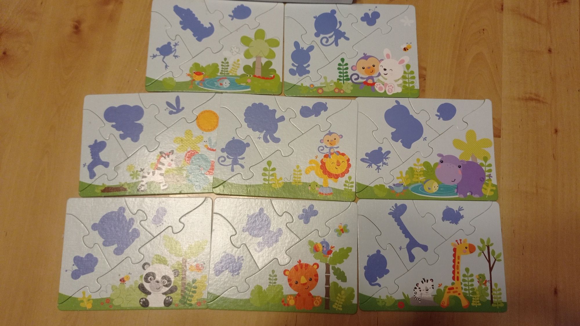 Gra edukacyjna Fisher-Price Świat Zwierzaków, 16 elementów