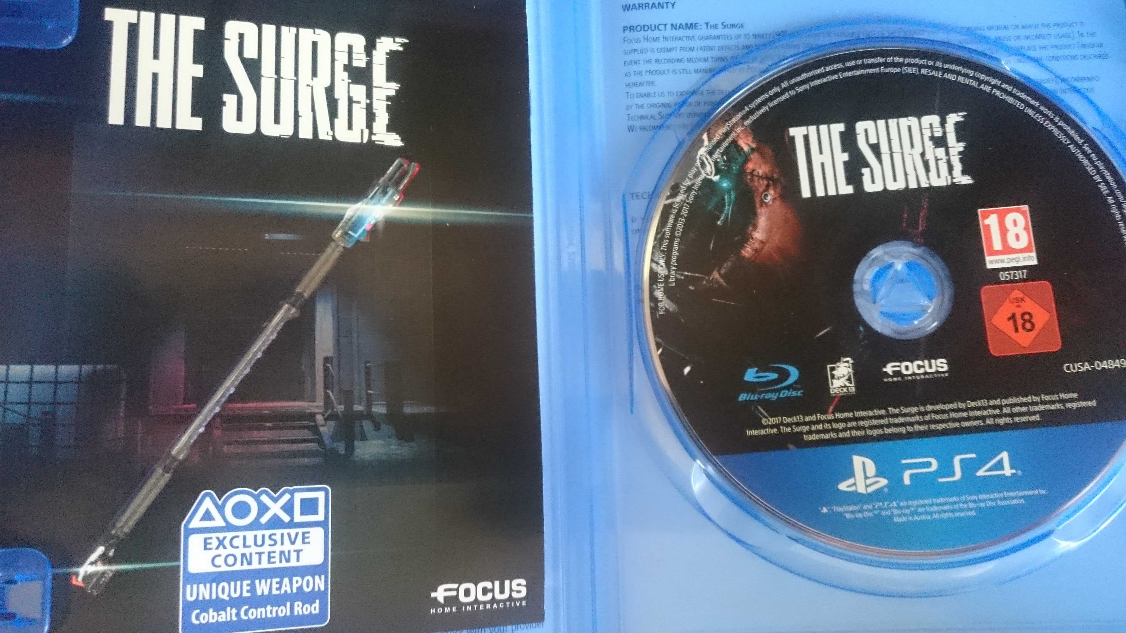 Gra The Surge PS4 IDEAŁ polska wersja Horizon Playstation 4 GTA 5