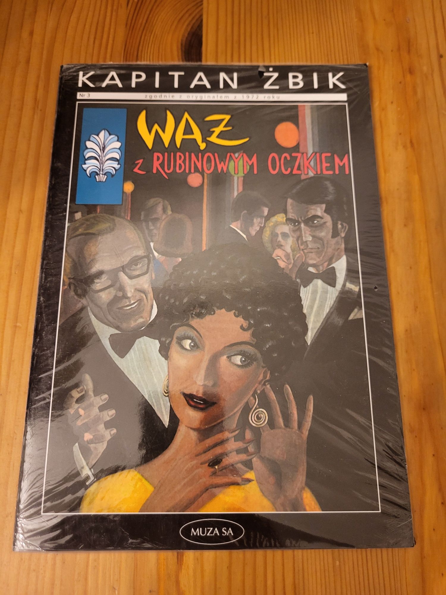 Kapitan Żbik - Wąż z rubinowym oczkiem (reedycja) - nowy w folii!