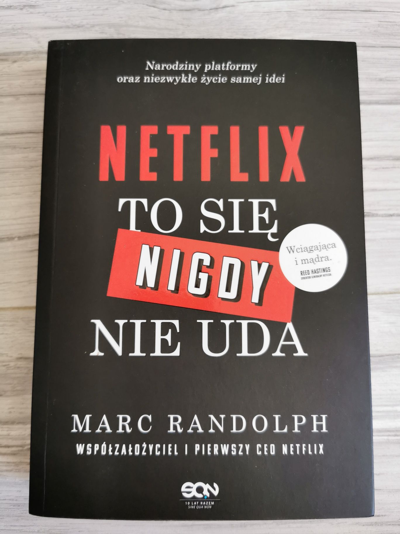 Netflix to się nigdy nie uda Marc Randolph