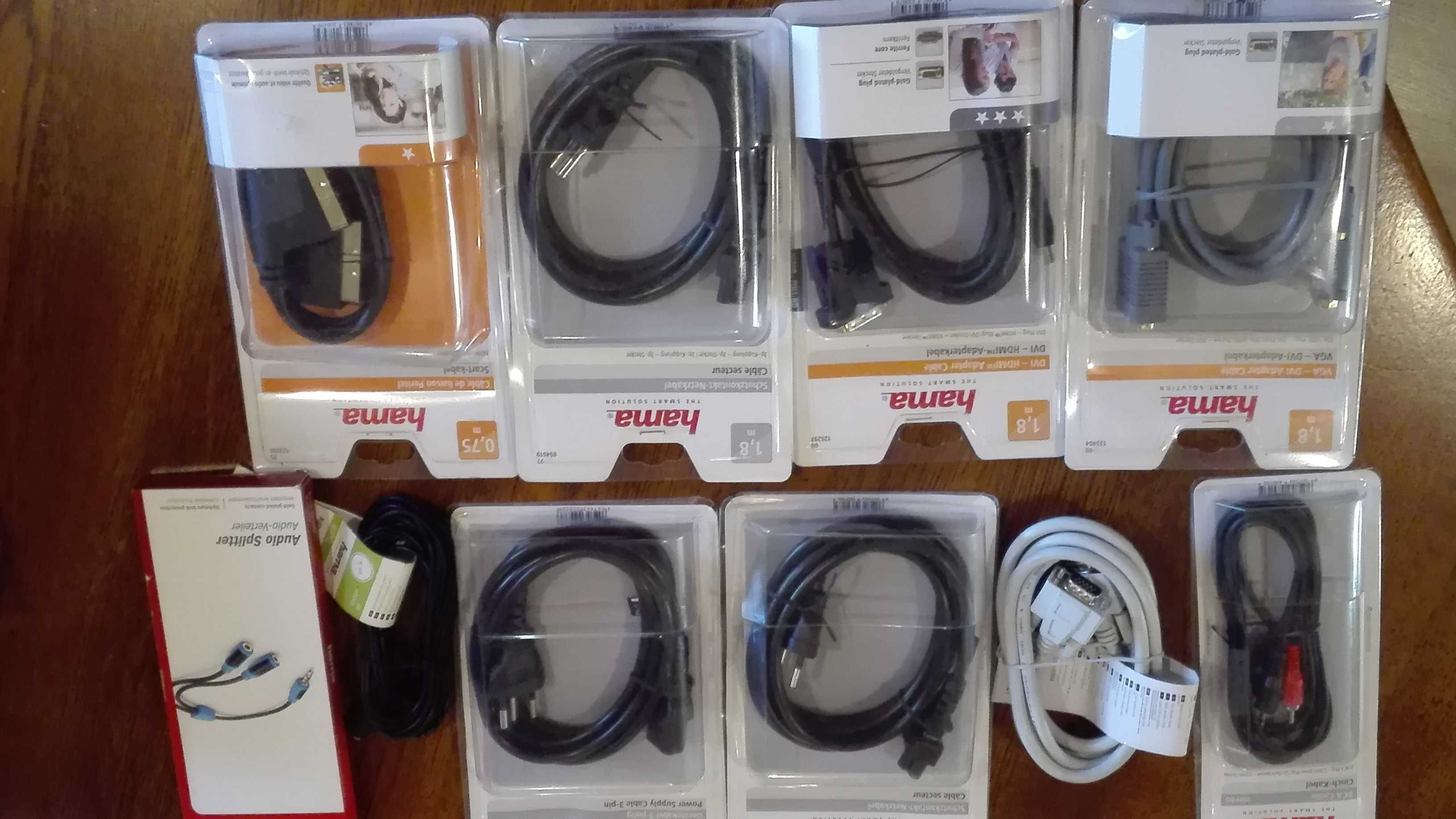 Kable zasilające do komputera - nowe