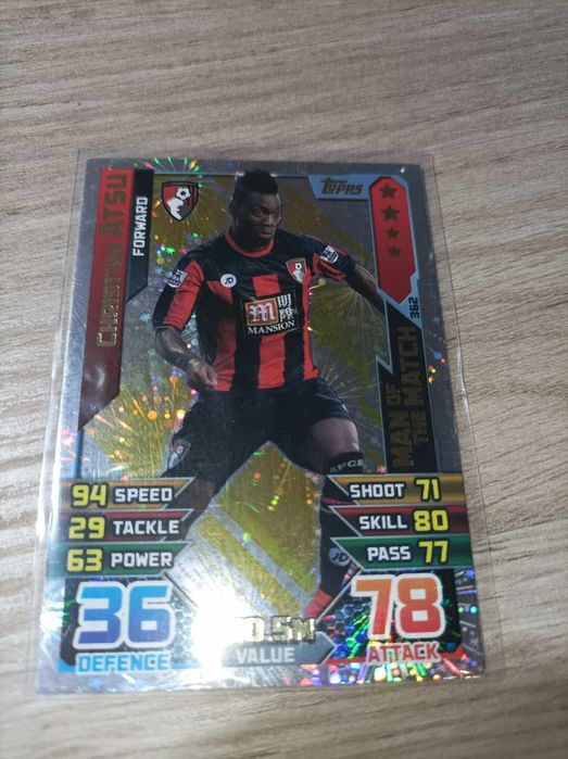 Topps English Premier League 2016. Match Attax