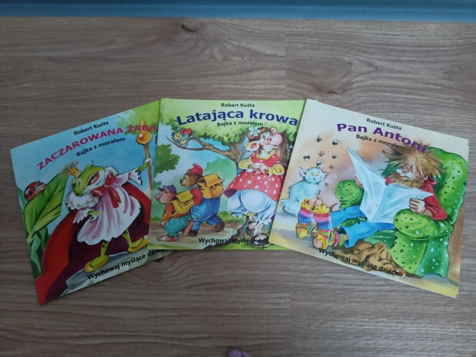 3 książeczki Bajek z morałem
