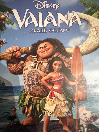 Vaiana Coco Naprzód Co w Duszy Gra Kraina Lodu 2  II Disney bajki dvd