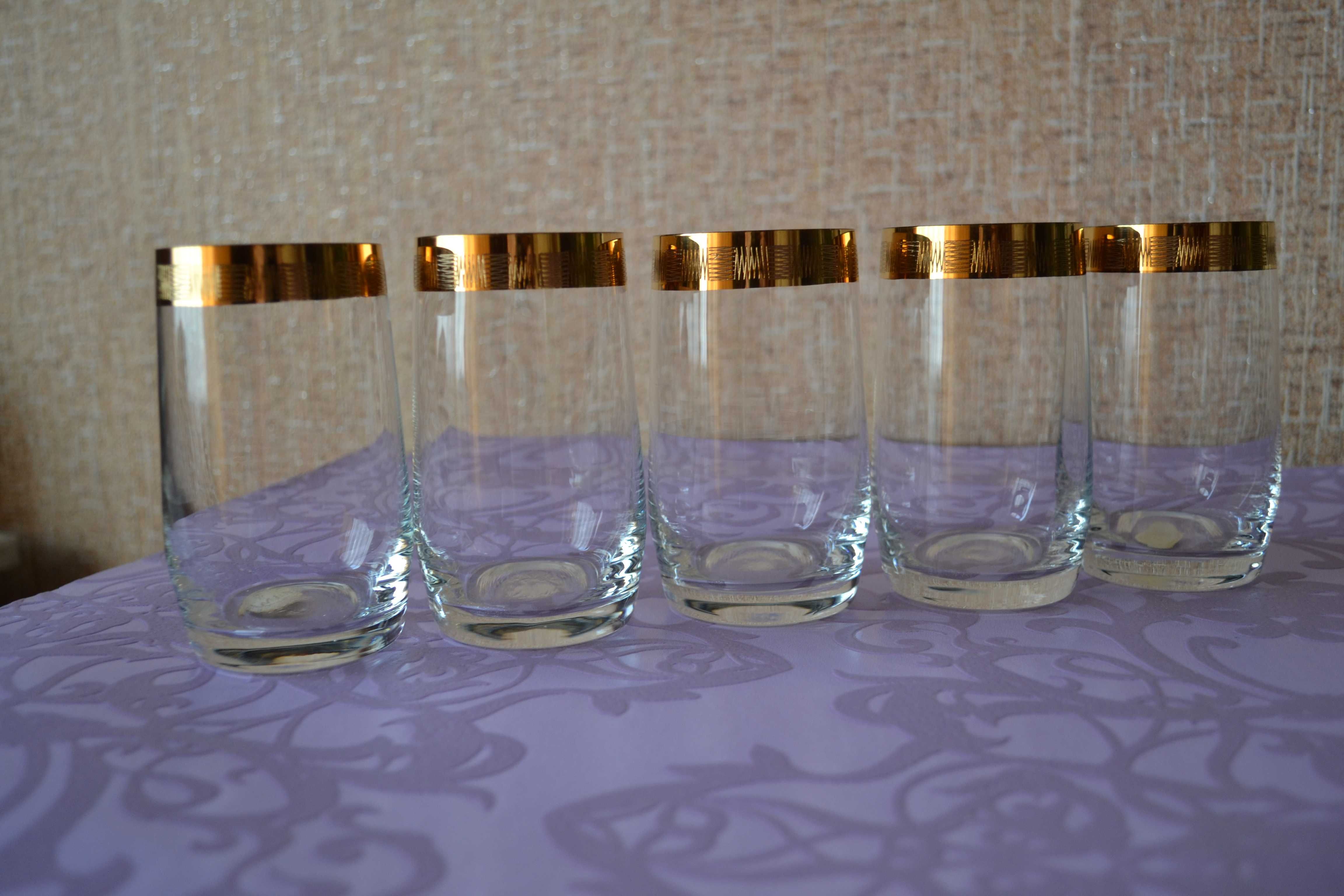стаканы чешские " BOHEMIA"