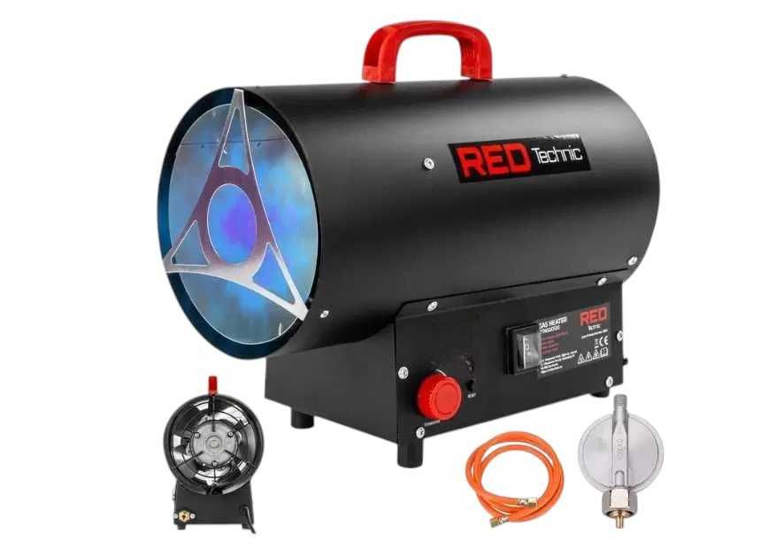 Газовий обігрівач гармата Red Technic 15кВт газовая пушка обогреватель