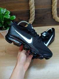 Czarne buty sportowe sneakersy Nike Air Vapormax Flyknit 39