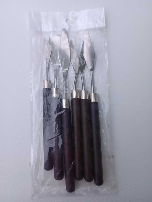 Мастихины набор 6 шт.  и 7 шт. Набор для творчества и рисования Новый