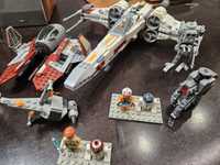 Lego Star wars  X-wing jedi interceptor at-st