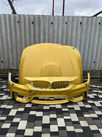 Бампер и капот на BMW M3 F80