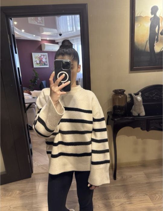 Теплий светр zara