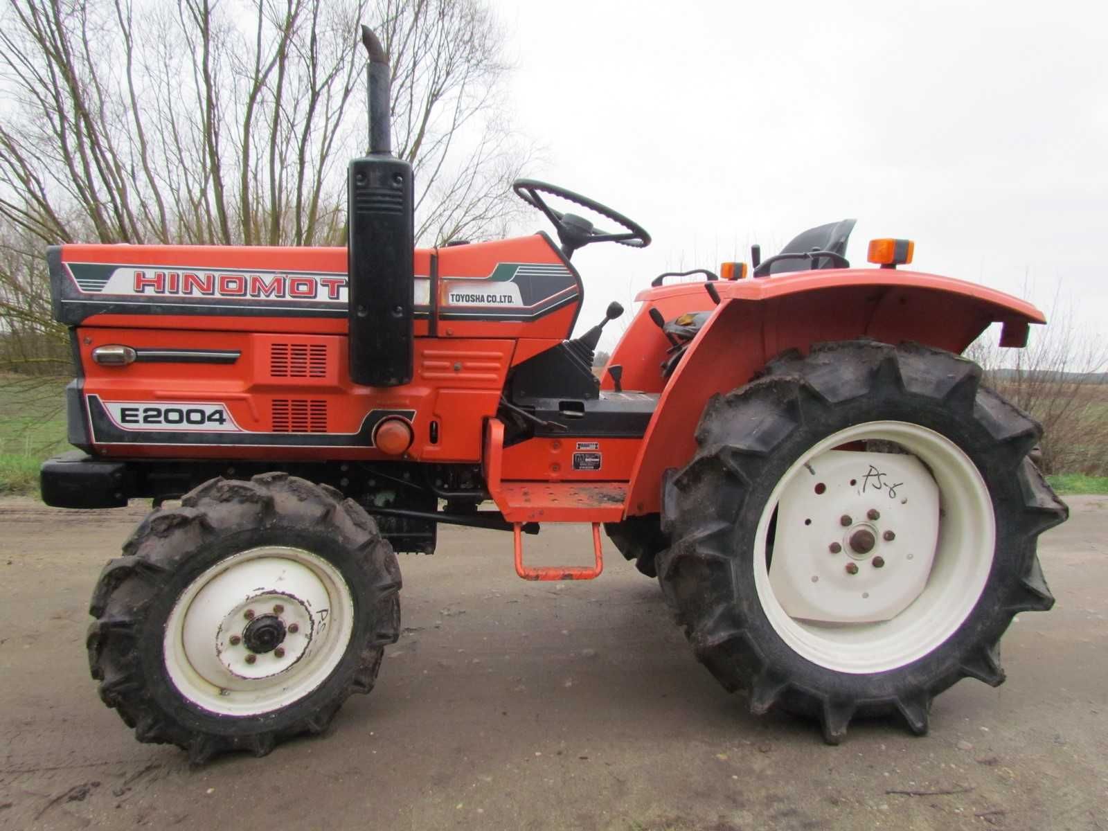 Hinomoto 2004 minitraktorek glebogryzarka tur 4x4