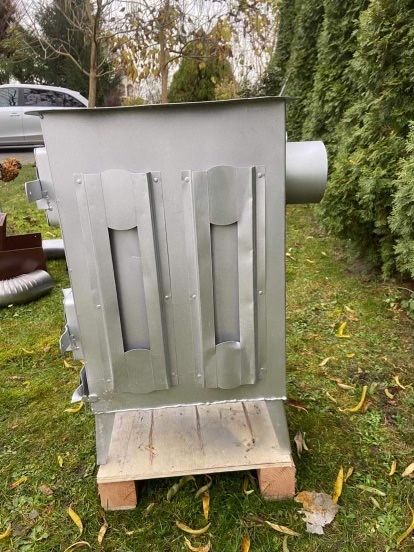 Piec koza szamotowy 9 cegiel+akcesoria