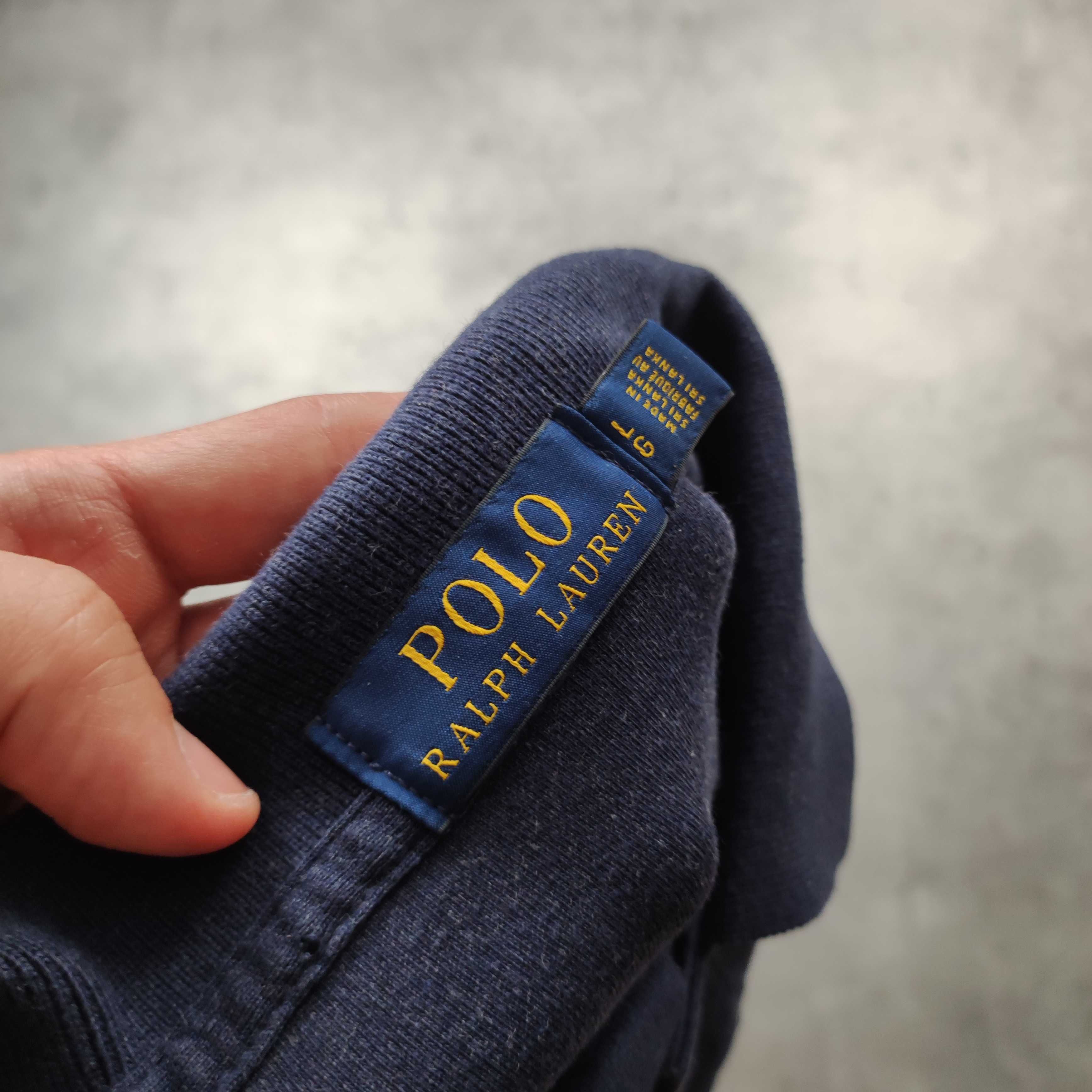 MĘSKA Koszulka PREMIUM Granatowa Polo Ralph Lauren Konik Haft Casual