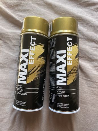 Maxi Effect zlota farba w sprayu wesele