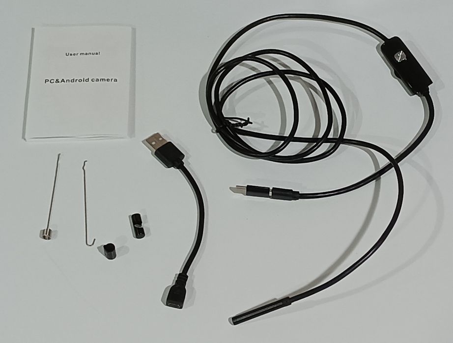 Câmeras Endoscópicas impermeável com 6 luzes