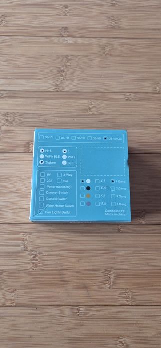 2x Interruptores Inteligentes Touch Zigbee Tuya