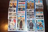 66 trading cards star wars - force attax (topps)