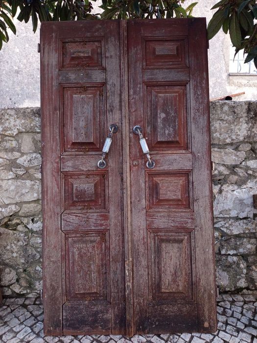 Porta antiga madeira maciça