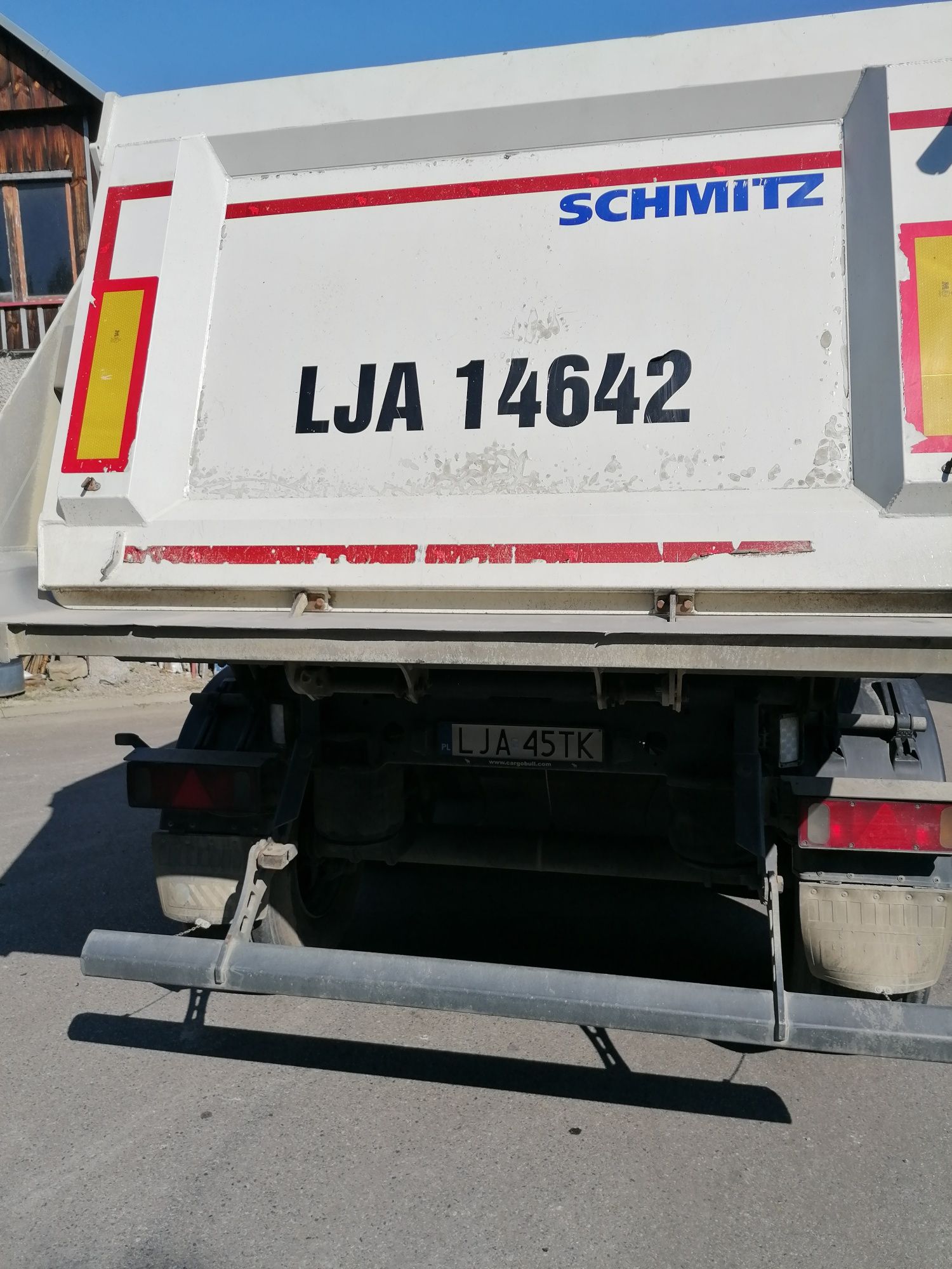 Naczepa wywrotka schmitz 27m