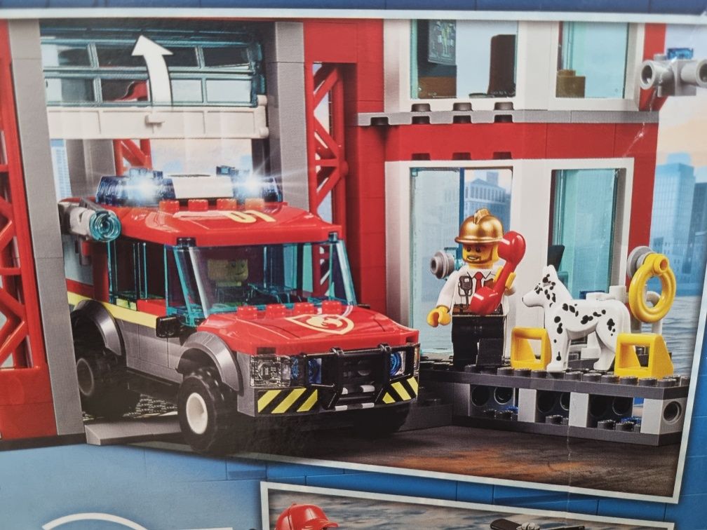 Lego 60215 Remiza strażacka zestaw Nowy