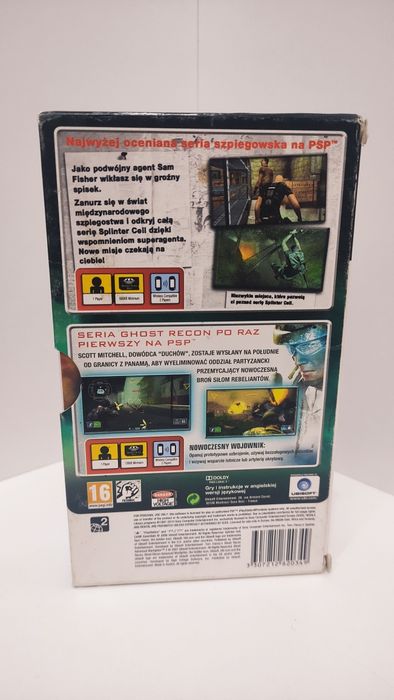 Action Pack PSP Playstation portable BOX dwie gry