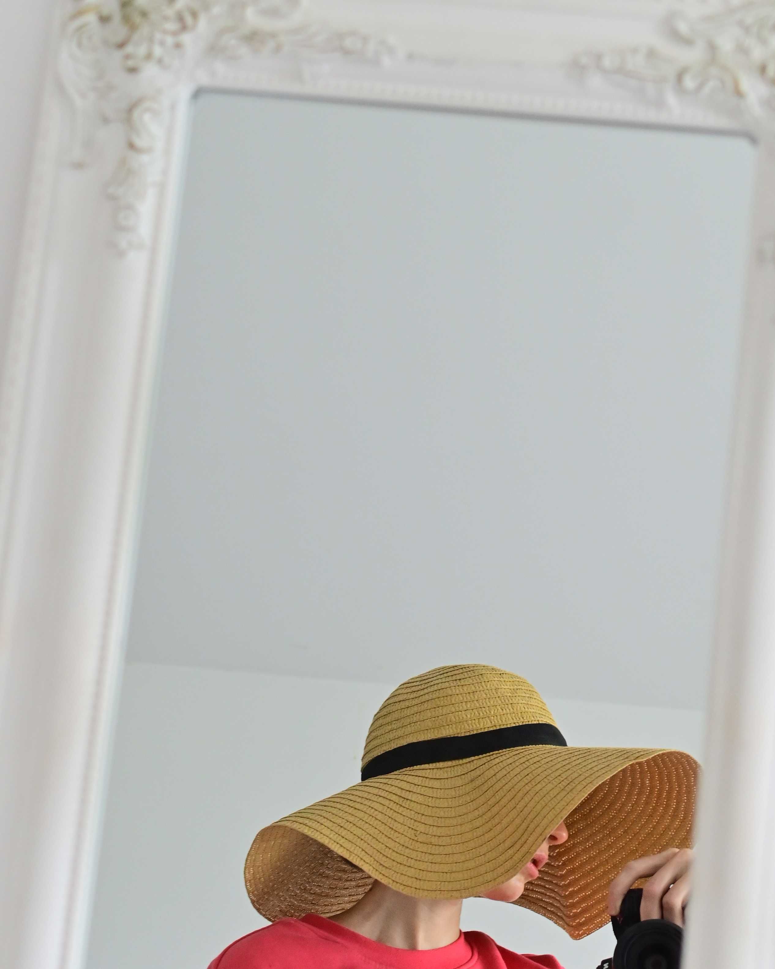 Капелюх солом'яний. Zara шляпа соломенная шляпа