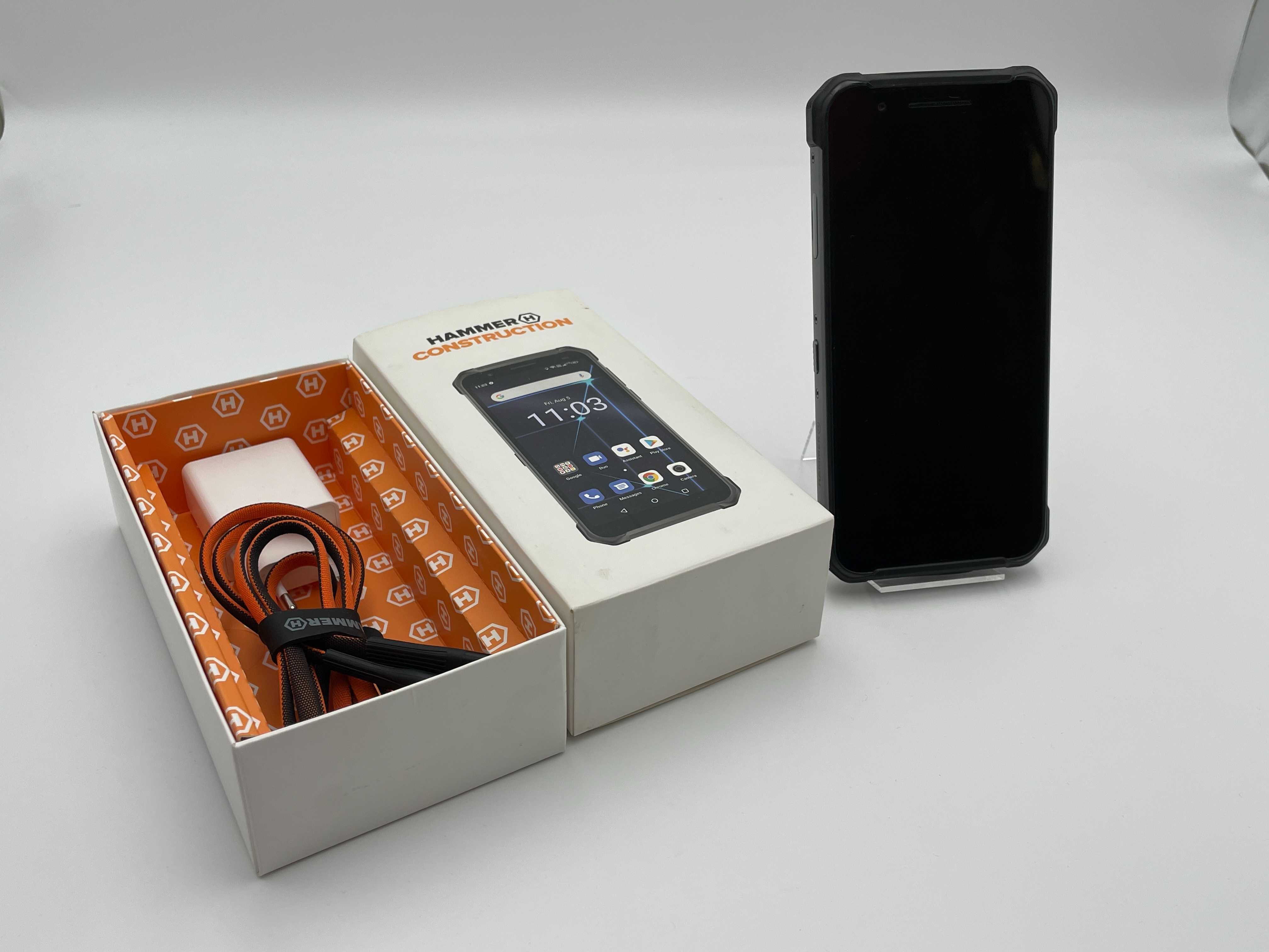 Smartfon Hammer Construction 6/128GB Srebrny Solidne wykonanie!