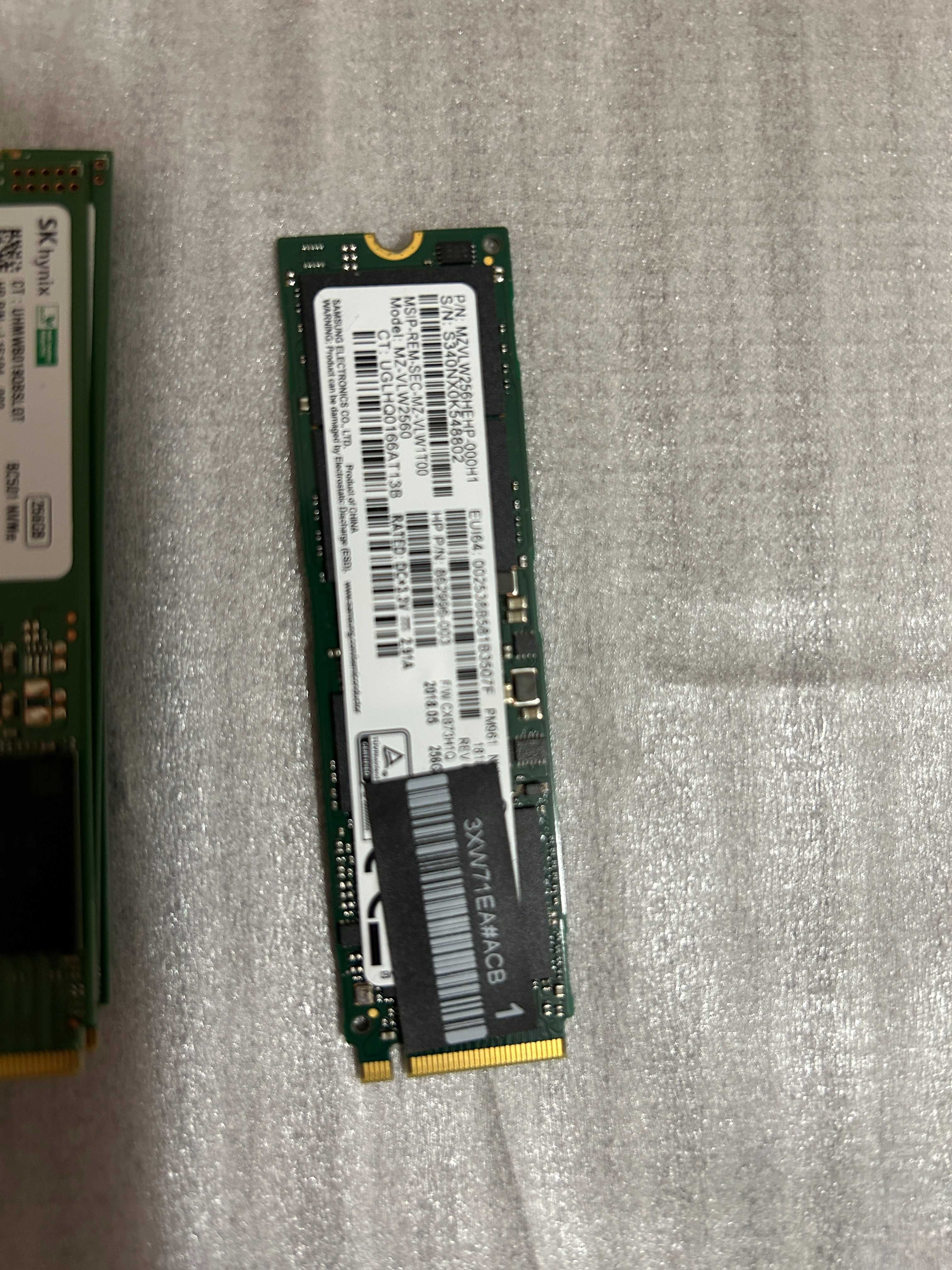 SSD диск M.2 NVMe 256Gb (Micron)