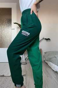 Zielone spodnie dres Adidas Limitowana Kolekcja