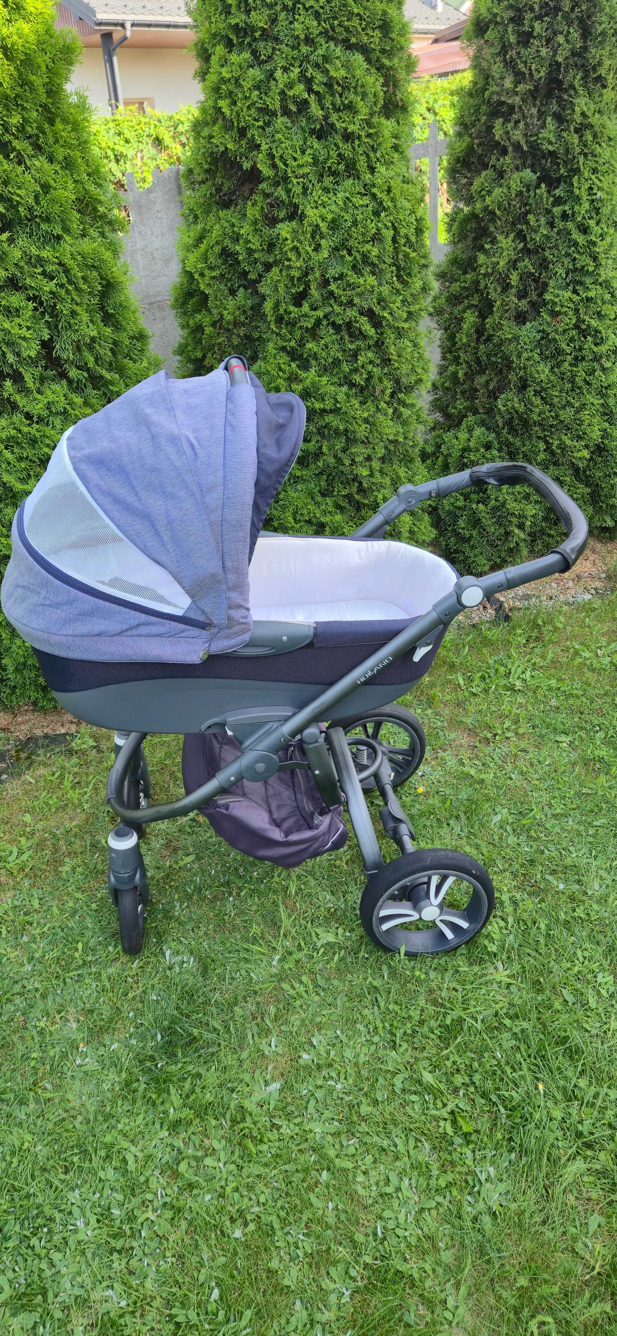 Wózek Bebetto Holland 3w1 nosidełko Cybex