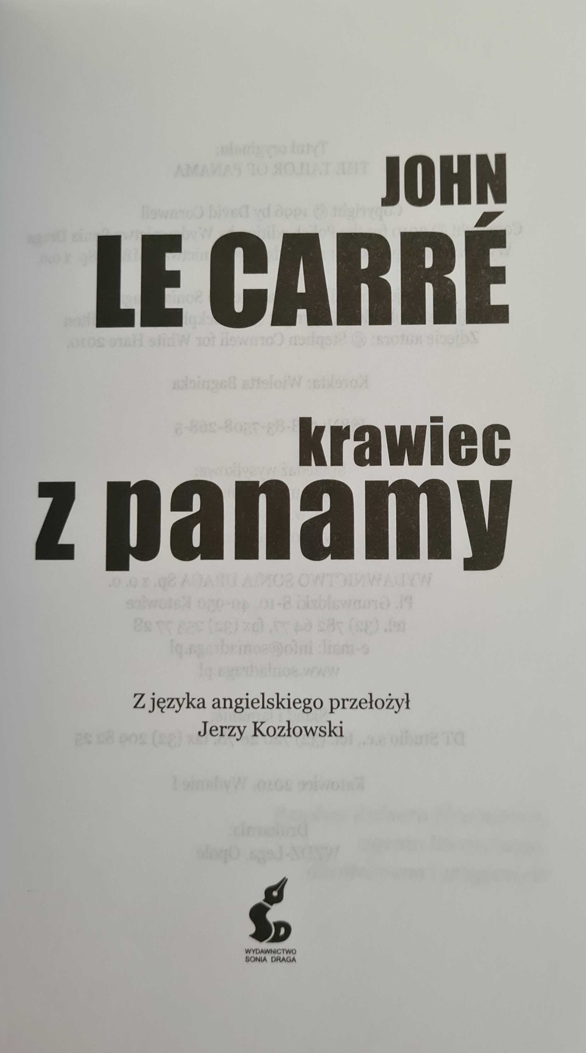 Książka: "Krawiec z Panamy" John Le Carre