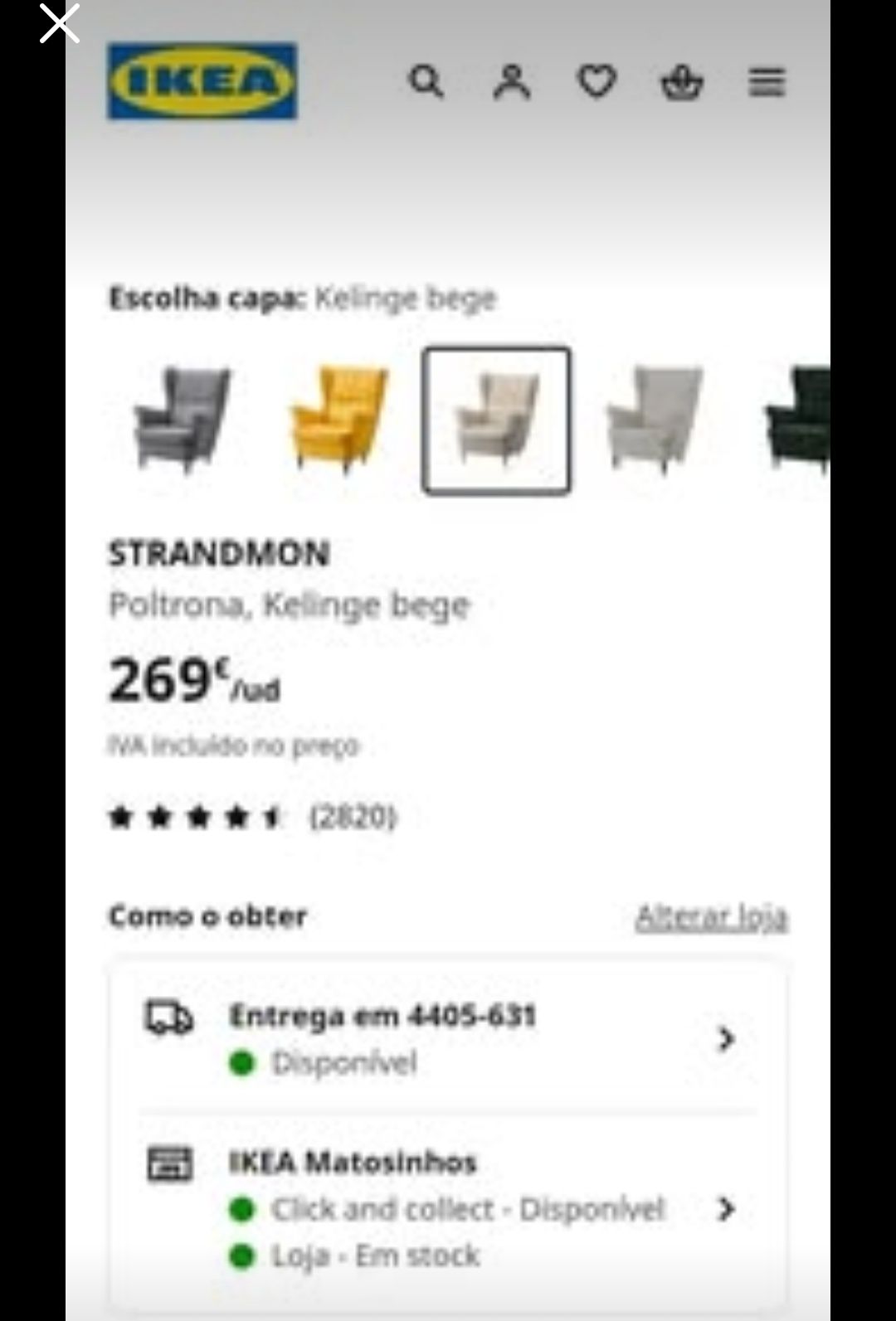 Cadeirão Sofá cinza claro inclui capas de proteção. Sofá individual.