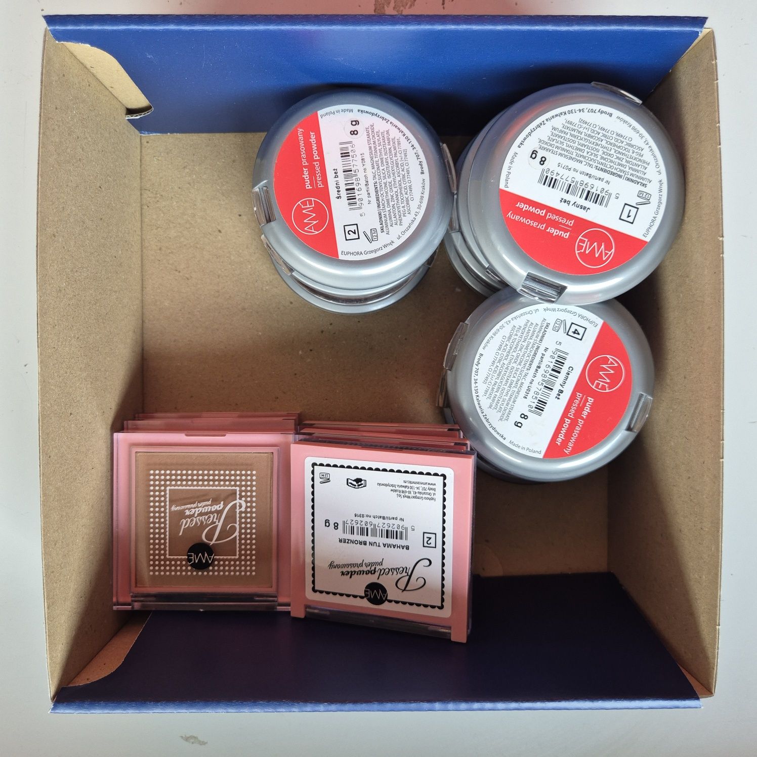 Euphora puder i bronzer set