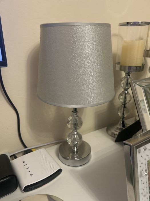 Lampka stołowa nocna glamour