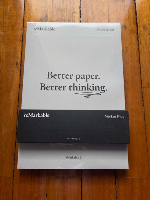 reMarkable 2 com marker plus SELADO