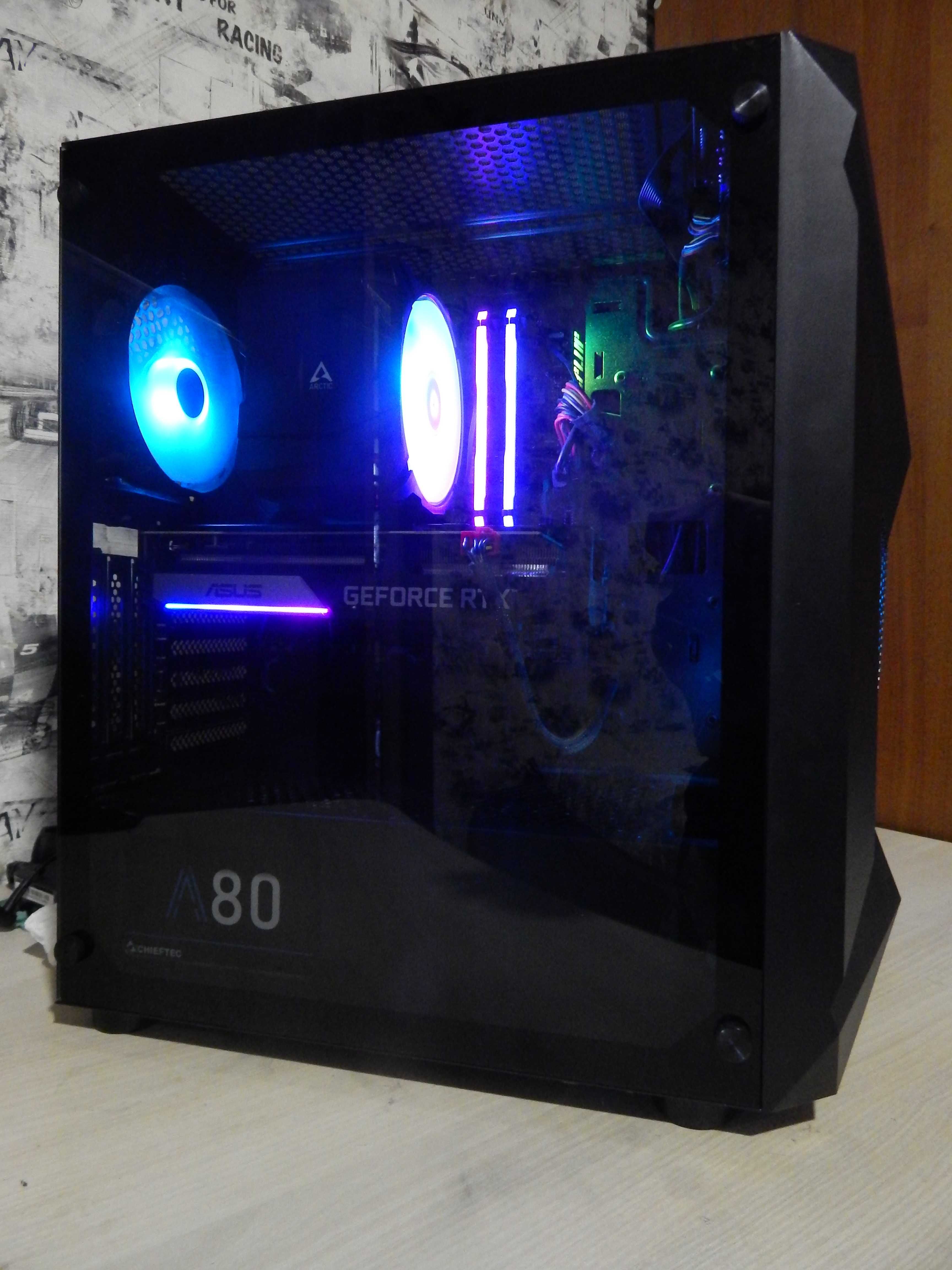 Ігровий ПК: RTX 3060 Ti 8GB/I5-12400F/16 RAM DDR4