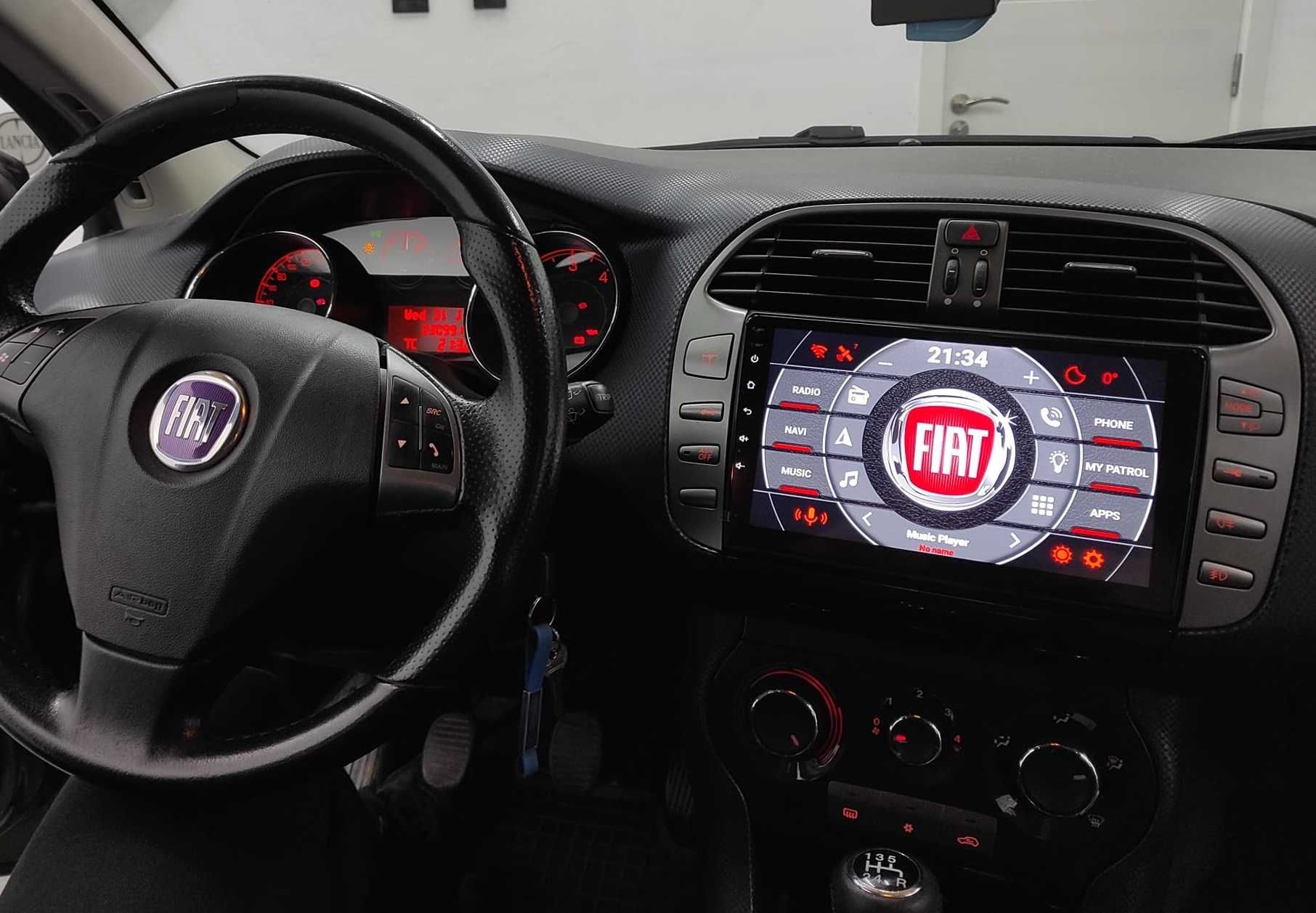 (NOVO) Rádio 2DIN • FIAT • Bravo (2006 a 2016) • 4+32GB • Android GPS